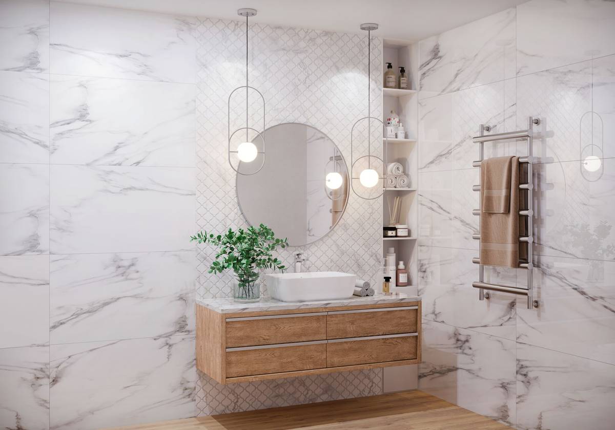 Staro Palacio Majestic White Керамогранит Staro Palacio Majestic White 60x120 полированный белый мрамор